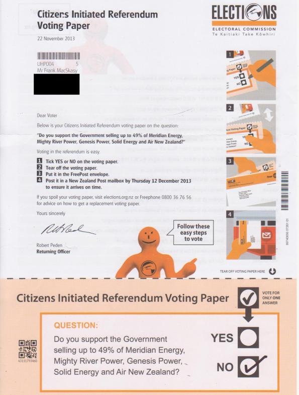 referendum voting paper