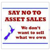 no to asset sales 13 feb