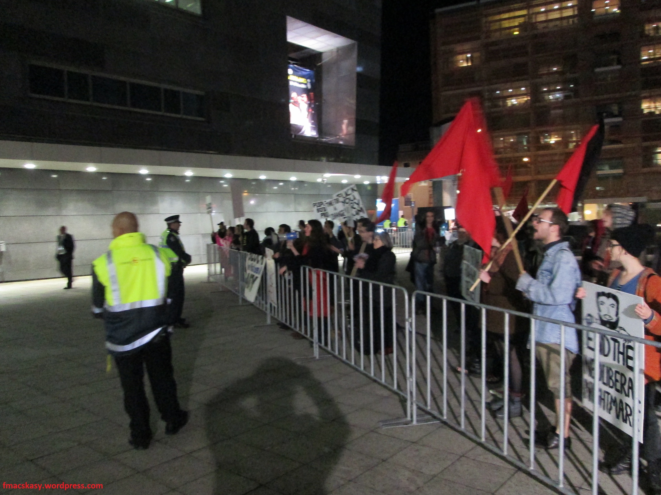 anti-National protest - Poneke Action Against Poverty - 28 June 2014 - Te Papa - Wellington (10)