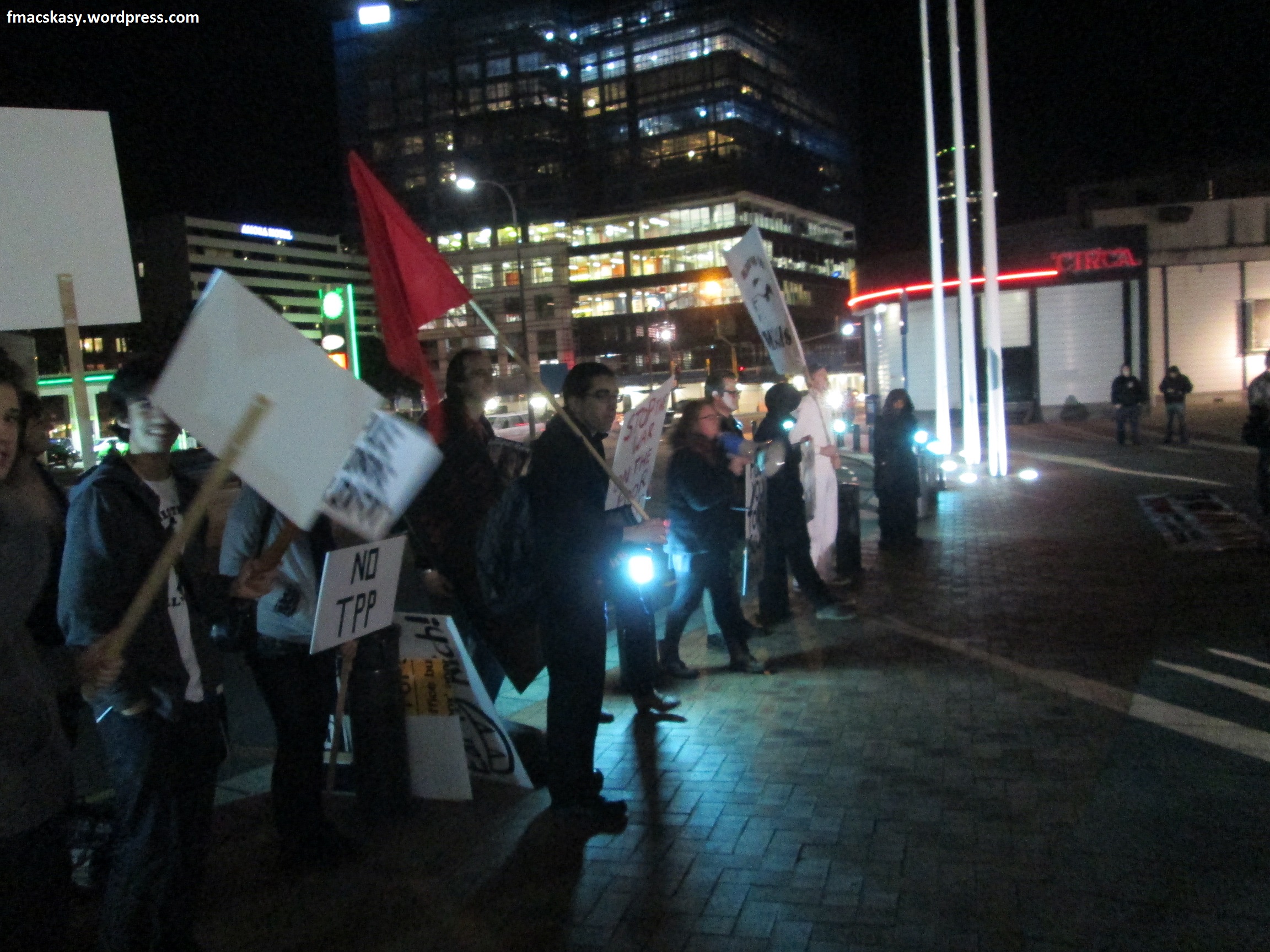 anti-National protest - Poneke Action Against Poverty - 28 June 2014 - Te Papa - Wellington (6)