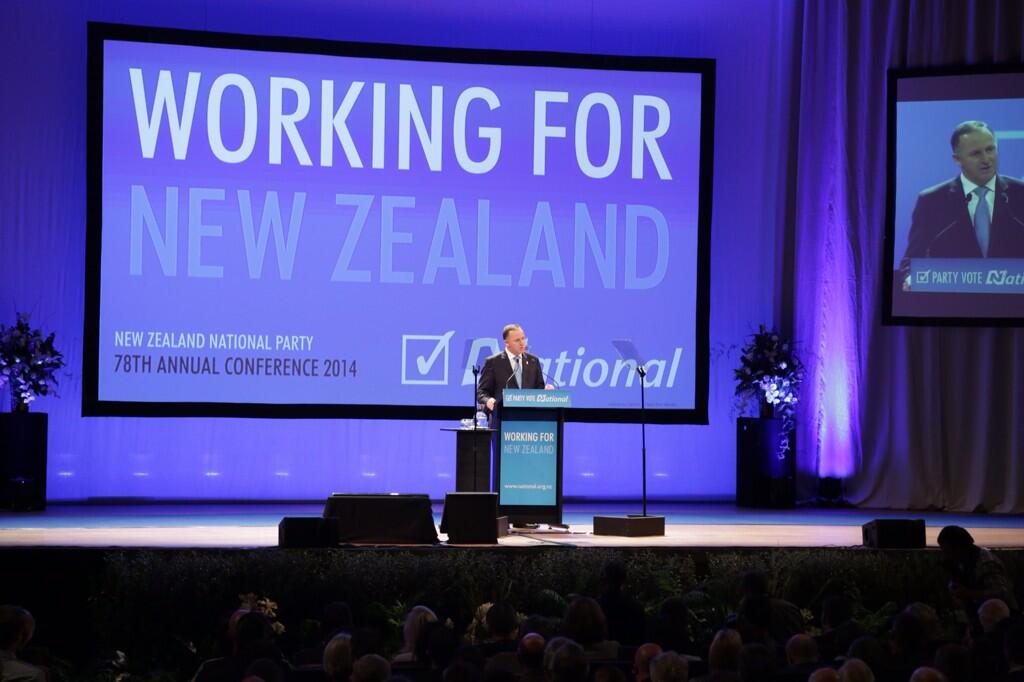 teamkey - 2014 national party conference - fascism - big brother -cult of personality - john key - national government (4)