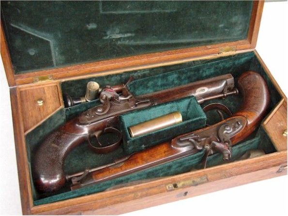 1797 flintlock pistols