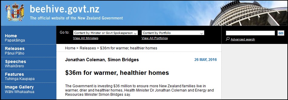 $36m for warmer, healthier homes